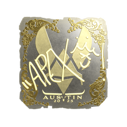 EXEDEXES／GOLD MEMBERS STICKER EXEDEXES／GOLD MEMBERS STICKER Fc Exed Exes Gold Sticker