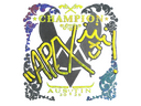 Sticker | apEX (Holo, Champion) | Austin 2025