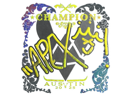 Sticker | apEX (Holo, Champion) | Austin 2025