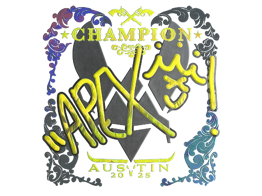 Sticker | apEX (Holo, Champion) | Austin 2025
