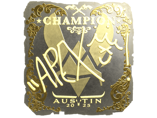 Sticker | apEX (Gold, Champion) | Austin 2025