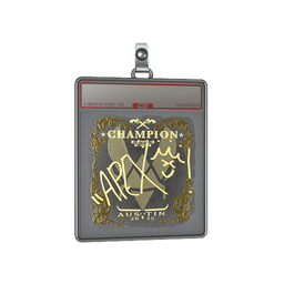 Sticker Slab | apEX (Gold, Champion) | Austin 2025
