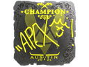 Sticker | apEX (Foil, Champion) | Austin 2025