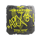 Sticker | apEX (Foil, Champion) | Austin 2025