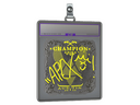 Sticker Slab | apEX (Foil, Champion) | Austin 2025