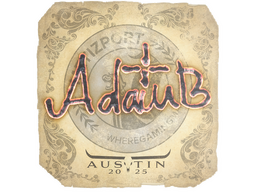 Sticker | adamb | Austin 2025