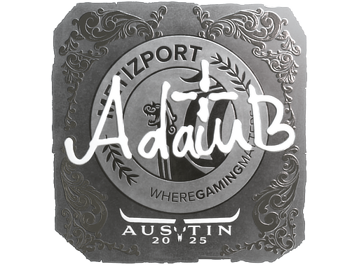 Sticker | adamb (Foil) | Austin 2025