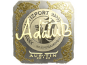 Sticker | adamb (Gold) | Austin 2025