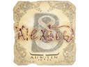Sticker | alex666 | Austin 2025