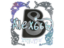 Sticker | alex666 (Holo) | Austin 2025