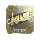 Sticker | Aleksib (Gold) | Austin 2025