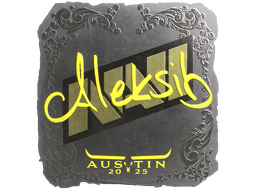 Sticker | Aleksib (Foil) | Austin 2025