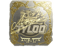 Sticker | Attacker (Gold) | Austin 2025