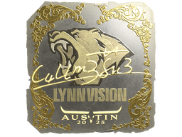 Sticker | C4LLM3SU3 (Gold) | Austin 2025