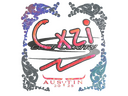 Sticker | Cxzi (Holo) | Austin 2025
