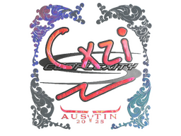 Sticker | Cxzi (Holo) | Austin 2025