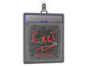 Sticker Slab | Cxzi (Foil) | Austin 2025