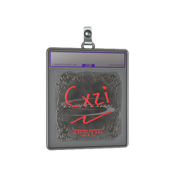 Sticker Slab | Cxzi (Foil) | Austin 2025