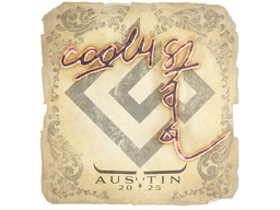 Sticker | cool4st | Austin 2025