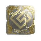 Sticker | cool4st (Gold) | Austin 2025