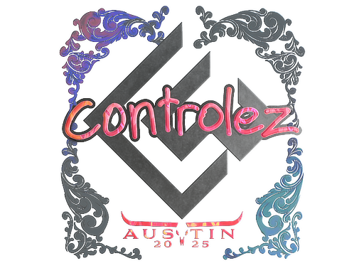 Sticker | controlez (Holo) | Austin 2025