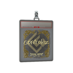 Sticker Slab | controlez (Gold) | Austin 2025