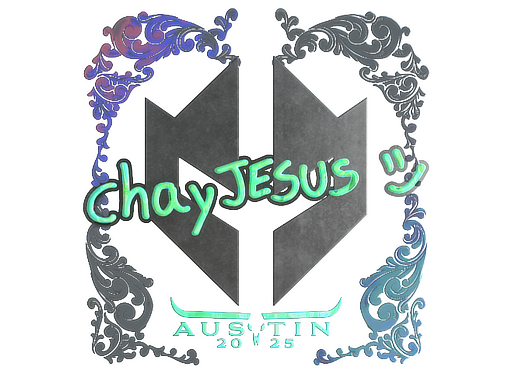 Sticker | chayJESUS (Holo) | Austin 2025