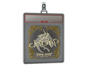 Sticker Slab | chopper (Gold) | Austin 2025