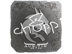 Sticker | chopper | Austin 2025