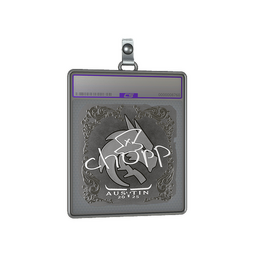 Sticker Slab | chopper (Foil) | Austin 2025