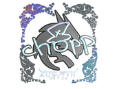 Sticker | chopper (Holo) | Austin 2025