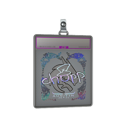Sticker Slab | chopper (Holo) | Austin 2025