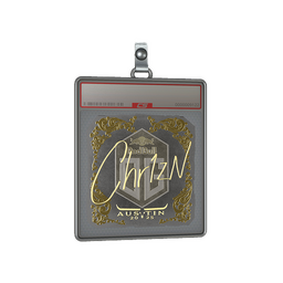 Sticker Slab | Chr1zN (Gold) | Austin 2025