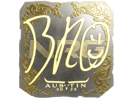 Sticker | br0 (Gold) | Austin 2025