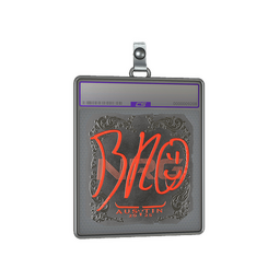 Sticker Slab | br0 (Foil) | Austin 2025