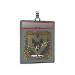 Sticker Slab | Brollan (Gold) | Austin 2025