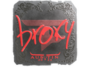 Sticker | broky (Foil) | Austin 2025