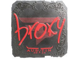 Sticker | broky (Foil) | Austin 2025