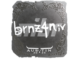 Sticker | brnz4n (Foil) | Austin 2025