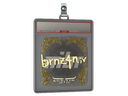 Sticker Slab | brnz4n (Gold) | Austin 2025