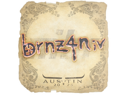 Sticker | brnz4n | Austin 2025