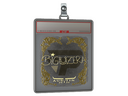 Sticker Slab | biguzera (Gold) | Austin 2025