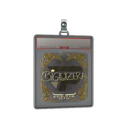 Sticker Slab | biguzera (Gold) | Austin 2025