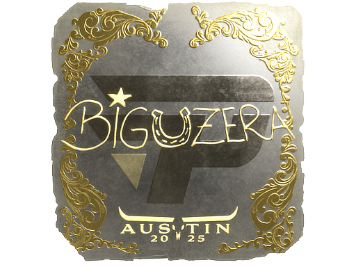 Sticker | biguzera (Gold) | Austin 2025