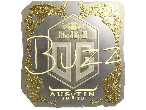 Sticker | Buzz (Gold) | Austin 2025