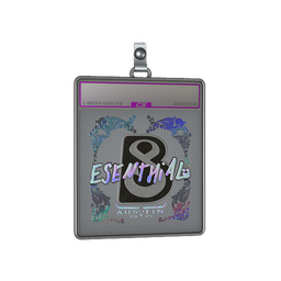 Sticker Slab | esenthial (Holo) | Austin 2025