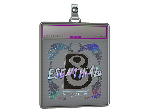 Sticker Slab | esenthial (Holo) | Austin 2025