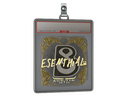 Sticker Slab | esenthial (Gold) | Austin 2025