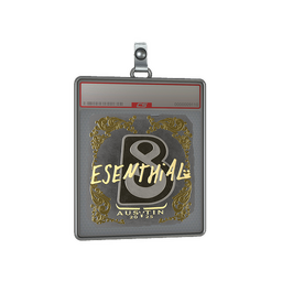 Sticker Slab | esenthial (Gold) | Austin 2025