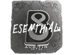 Sticker | esenthial (Foil) | Austin 2025